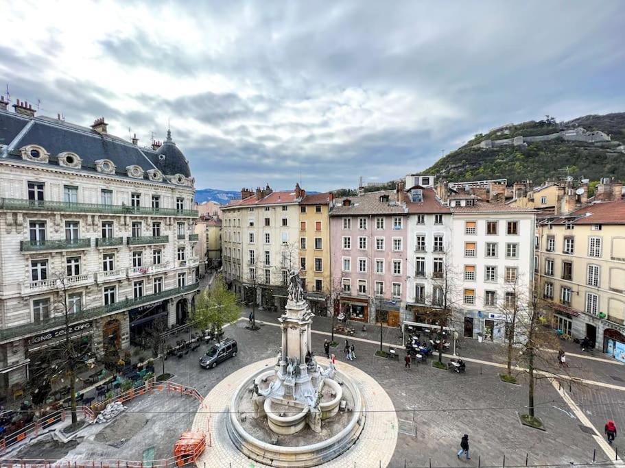 Hyper-Centre De Grenoble, Suite Parentale - Wifi Fibre - Cocon Exteriör bild